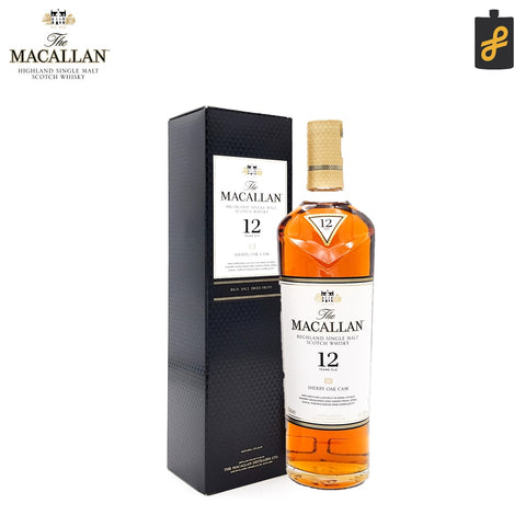 The Macallan Sherry Oak 12 Year Old 700mL Single Malt Scotch Whisky