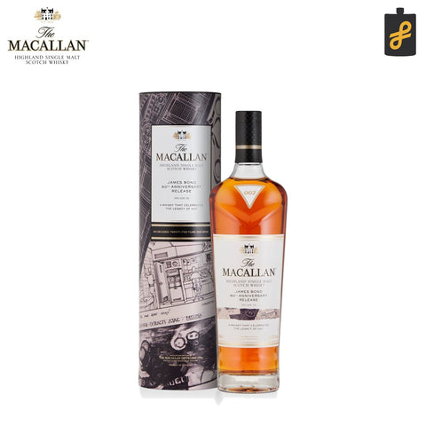 The Macallan James Bond 60th Anniversary Decade III 700mL Single Malt Scotch Whisky
