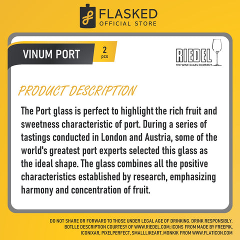 Riedel Vinum Port Set of 2