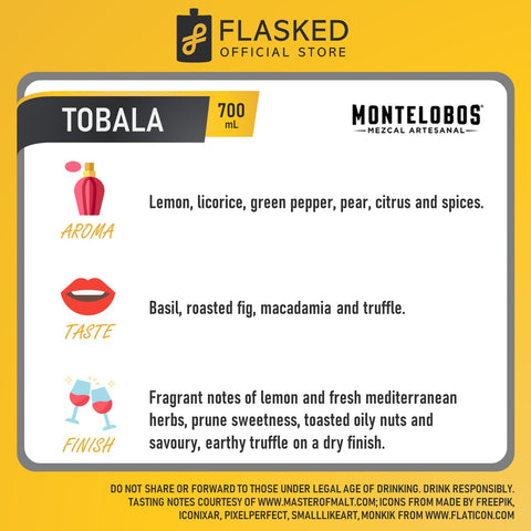 Montelobos Tobala Mezcal 700mL