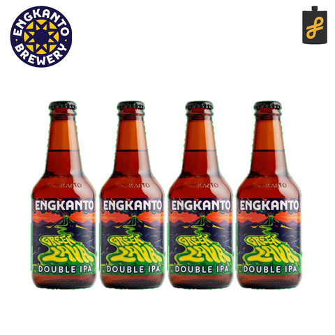 Engkanto Green Lava - Double IPA Beer 330mL 4 Pack