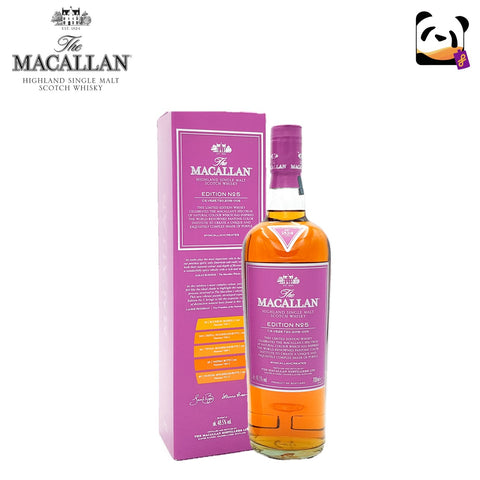 The Macallan Edition No. 5 Highland Single Malt Scotch Whisky 700mL