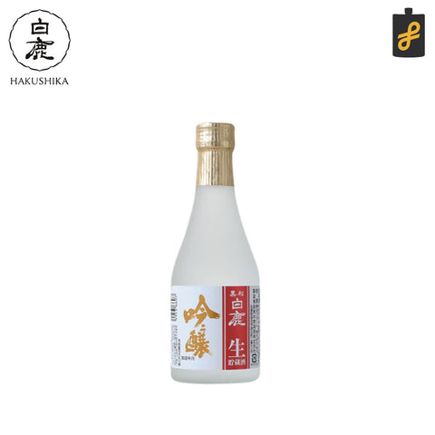 Hakushika Ginjo Namachozo Sake 300mL