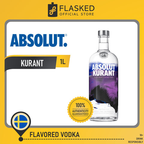 Absolut Kurant Vodka 1L