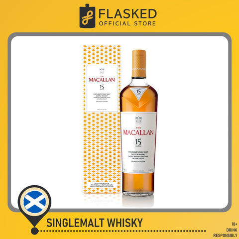 The Macallan Colour Collection 15 Year Old Single Malt Scotch Whisky 700mL