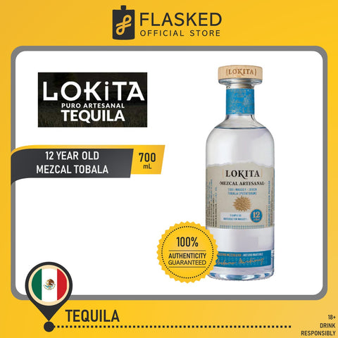 Lokita Mezcal Tobala 12 Year Old 700mL