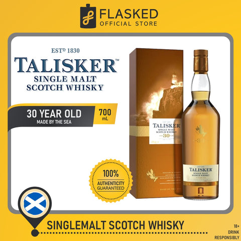 Talisker 30 Year Old Single Malt Scotch Whisky 700ml 2017 Year Release