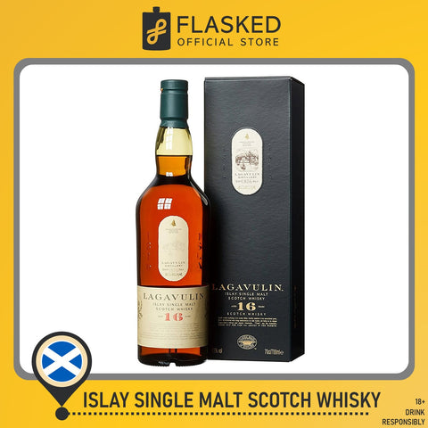 Lagavulin 16 Year Old Whisky 700mL w/ Free Gift Bag