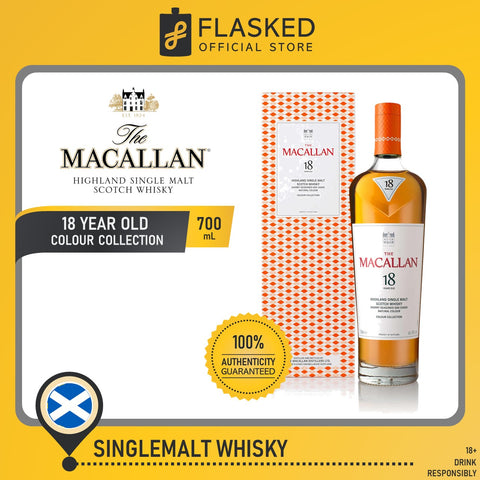The Macallan Colour Collection 18 Year Old 700mL Single Malt Scotch Whisky