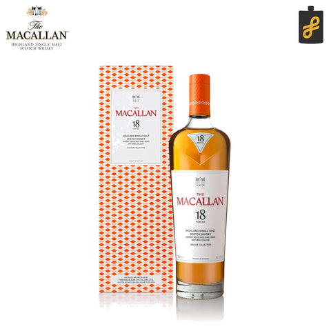The Macallan Colour Collection 18 Year Old 700mL Single Malt Scotch Whisky