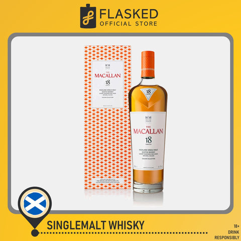 The Macallan Colour Collection 18 Year Old 700mL Single Malt Scotch Whisky