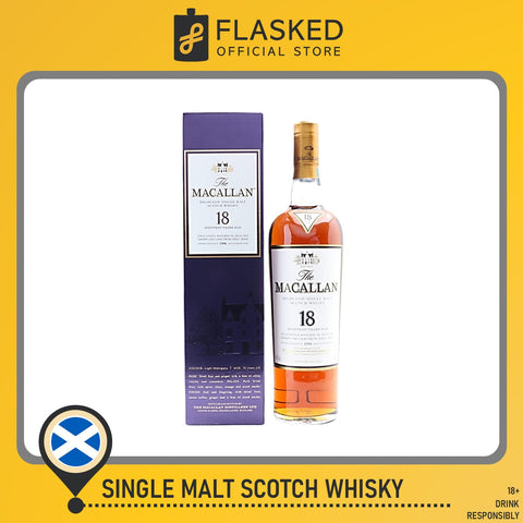 The Macallan 18 Year Old Sherry Oak 1996 Release 700mL