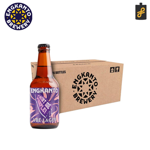 Engkanto Ube Lager Beer 330ml 1 Case