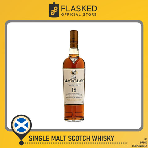 The Macallan 18 Year Old Sherry Oak 1996 Release 700mL