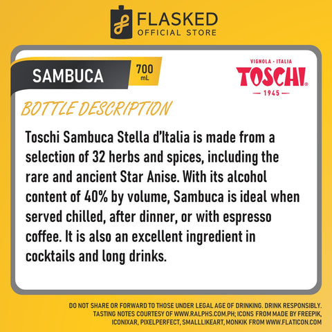 Toschi Sambuca 700ml