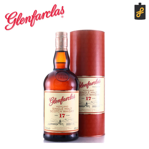 Glenfarclas 17 Year Old Highland Single Malt Scotch Whisky 700mL