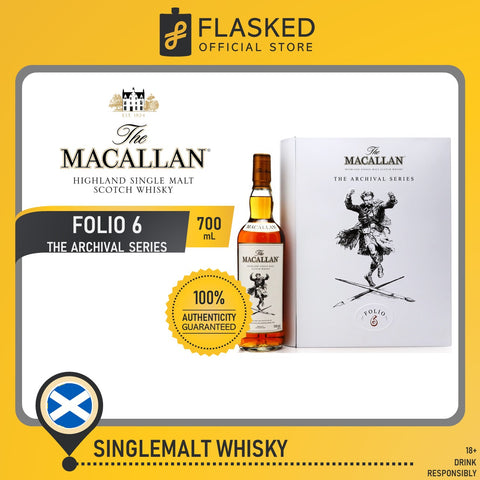 The Macallan Folio 6 - The Archival Series Single Malt Scotch Whisky 700mL