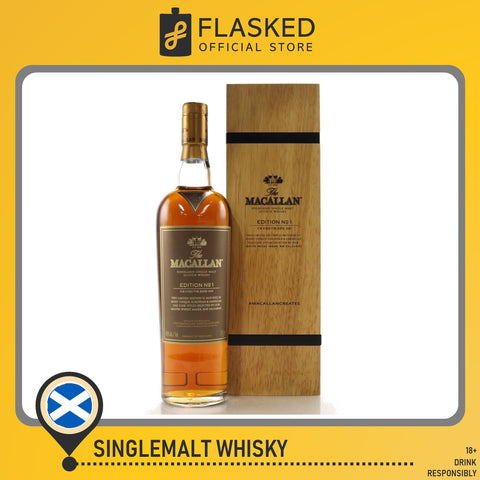 The Macallan Edition No.1 Wooden Box 700mL