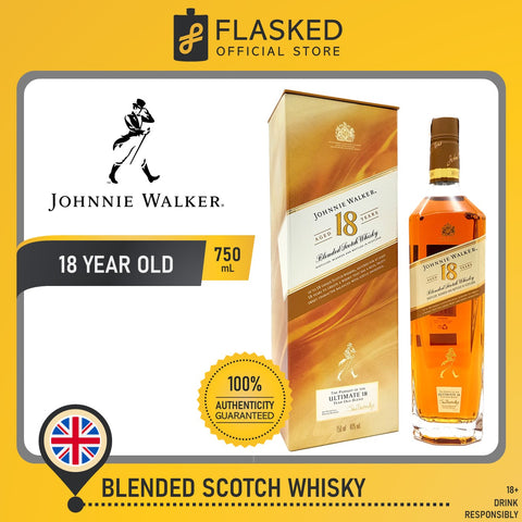 Johnnie Walker 18 Year Old 750mL (with Engraving)
