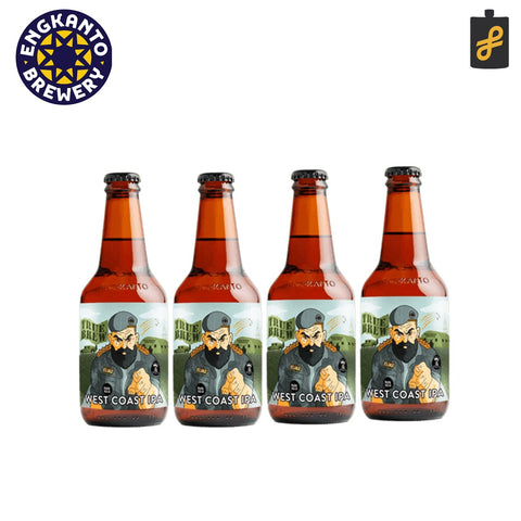 Engkanto True Brew West Coast IPA Beer 330mL 4 Pack