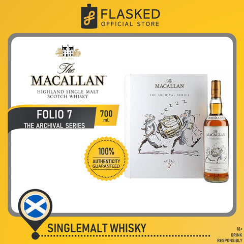 The Macallan Folio 7 - The Archival Series Single Malt Scotch Whisky 700mL
