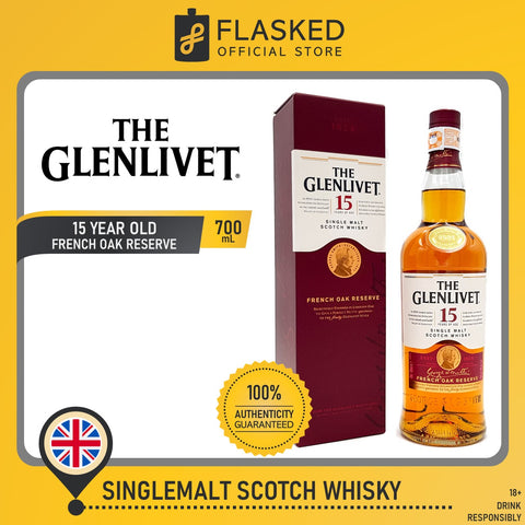 Glenlivet 15 Year Old Whisky 700mL