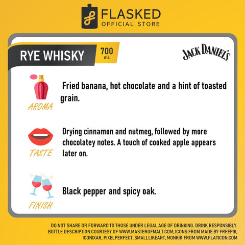 Jack Daniel's Tennessee Rye 700mL