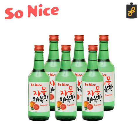 So Nice Grapefruit 360ml pack of 6