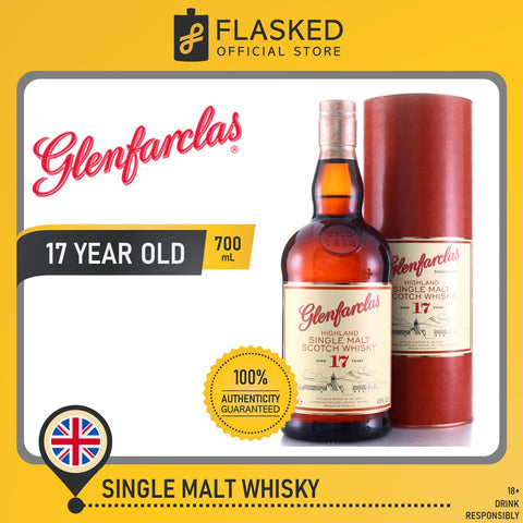 Glenfarclas 17 Year Old Highland Single Malt Scotch Whisky 700mL
