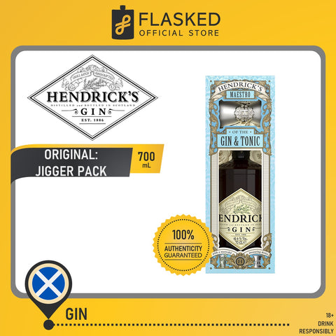 Hendricks Gin 700mL Jigger Pack