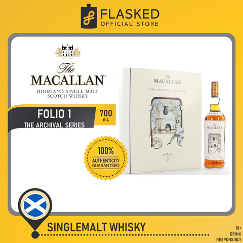 The Macallan Folio 1 - The Archival Series Single Malt Scotch Whisky 700mL