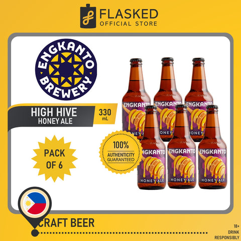 Engkanto High Hive - Honey Ale Beer 330mL 6 Pack