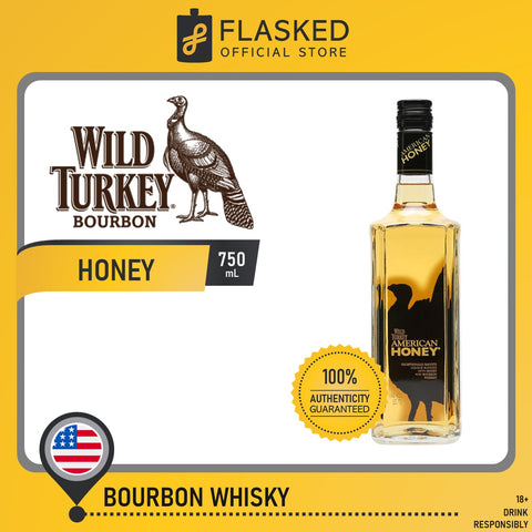 Wild Turkey American Honey Kentucky Straight Bourbon Whiskey 750mL