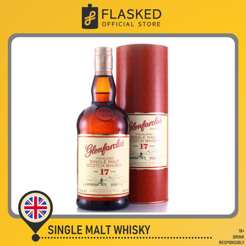 Glenfarclas 17 Year Old Highland Single Malt Scotch Whisky 700mL
