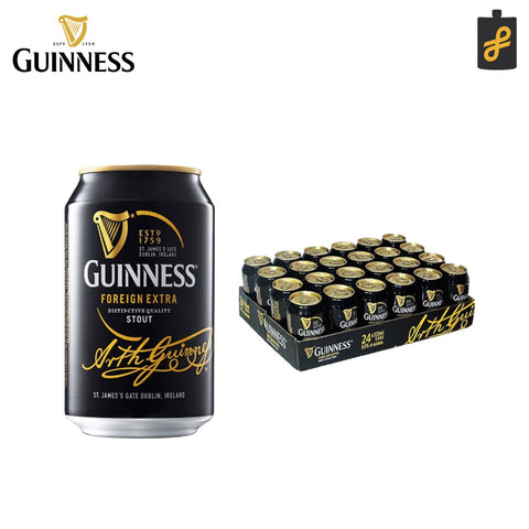 Guinness FES Foreign Extra Stout Beer Cans 330ml 1 Case