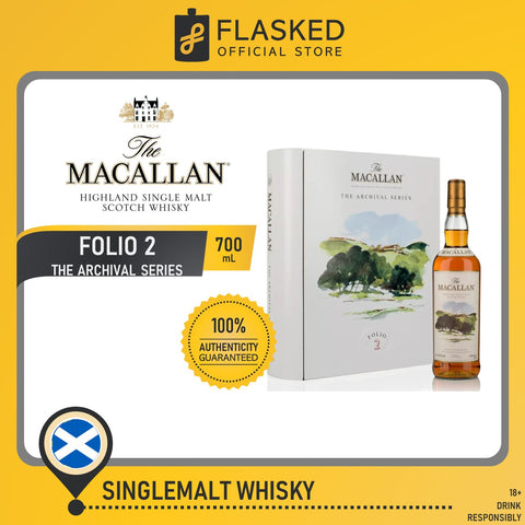 The Macallan Folio 2 - The Archival Series Single Malt Scotch Whisky 700mL