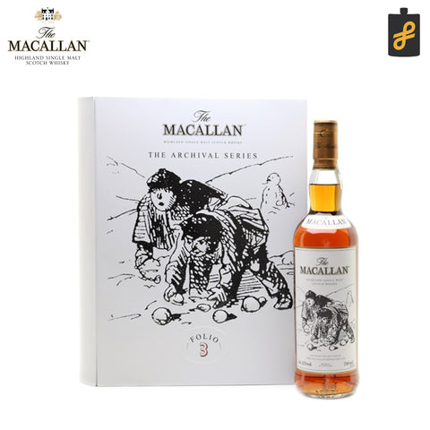 The Macallan Folio 3 - The Archival Series Single Malt Scotch Whisky 700mL