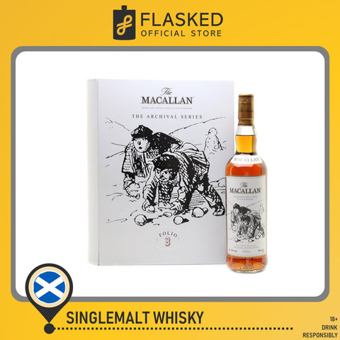 The Macallan Folio 3 - The Archival Series Single Malt Scotch Whisky 700mL