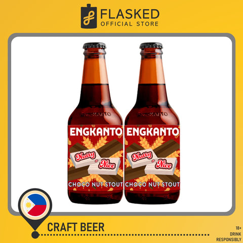 Engkanto Choco Nut Stout Beer 330mL 2 Pack