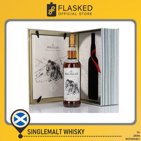 The Macallan Folio 3 - The Archival Series Single Malt Scotch Whisky 700mL