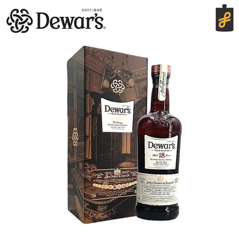 Dewars 18 Year Old The Vintage Blended Scotch Whisky 750ml