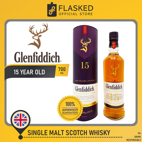 Glenfiddich 15 Year Old Whisky 700ml