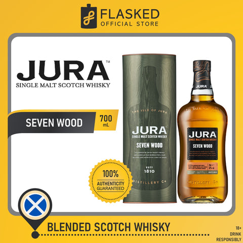 Jura Seven Wood Single Malt Scotch Whisky 700mL