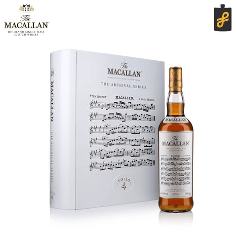 The Macallan Folio 4 - The Archival Series Single Malt Scotch Whisky 700mL