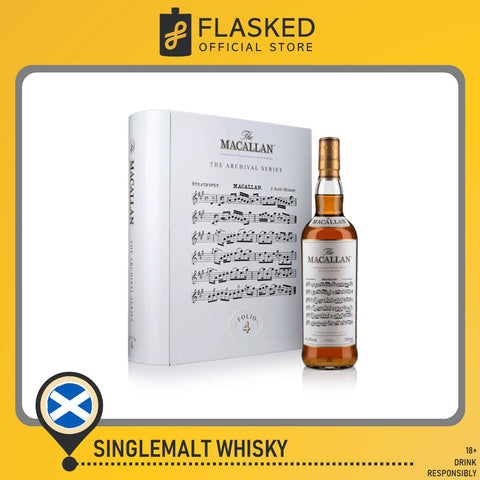 The Macallan Folio 4 - The Archival Series Single Malt Scotch Whisky 700mL