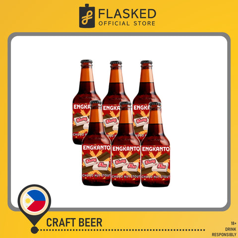 Engkanto Choco Nut Stout Beer 330mL 6 Pack