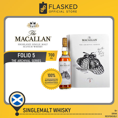 The Macallan Folio 5 - The Archival Series Single Malt Scotch Whisky 700mL