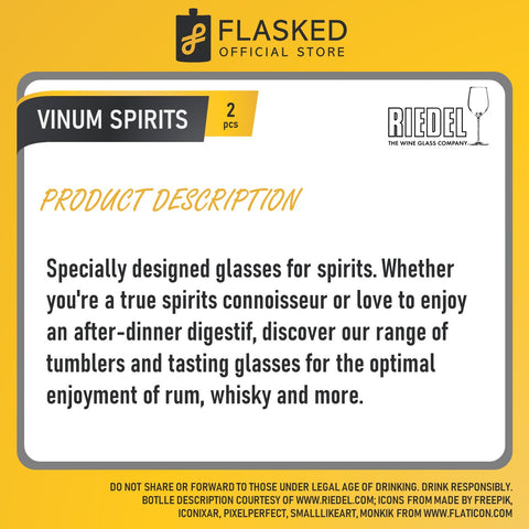 Riedel Vinum Spirits Set of 2