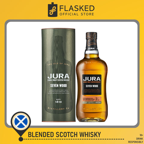 Jura Seven Wood Single Malt Scotch Whisky 700mL