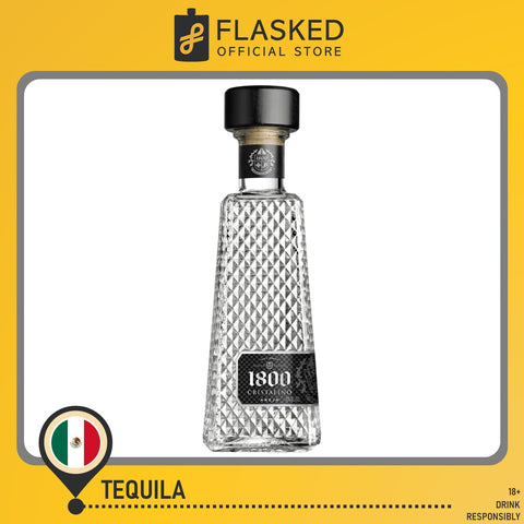 1800 Cristalino Anejo Tequila 750ml